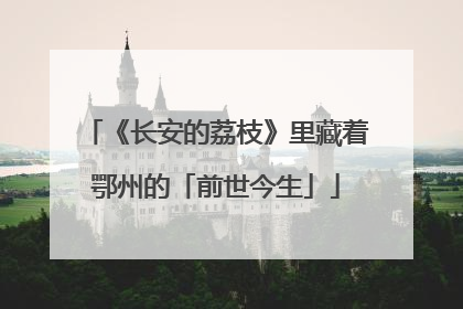 《长安的荔枝》里藏着鄂州的「前世今生」