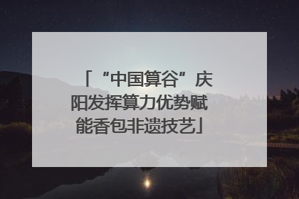 “中国算谷”庆阳发挥算力优势赋能香包非遗技艺