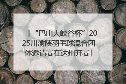 “巴山大峡谷杯”2025川渝陕羽毛球混合团体邀请赛在达州开赛