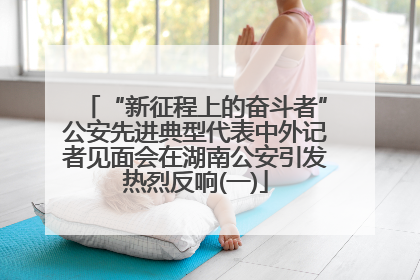 “新征程上的奋斗者”公安先进典型代表中外记者见面会在湖南公安引发热烈反响(一)