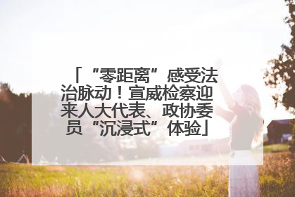 “零距离”感受法治脉动！宣威检察迎来人大代表、政协委员“沉浸式”体验