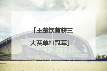 王楚钦首获三大赛单打冠军