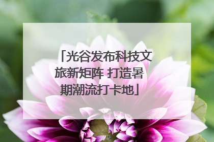 光谷发布科技文旅新矩阵 打造暑期潮流打卡地