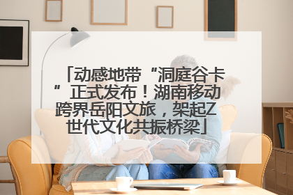 动感地带“洞庭谷卡”正式发布！湖南移动跨界岳阳文旅，架起Z世代文化共振桥梁
