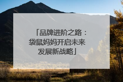 品牌进阶之路：袋鼠妈妈开启未来发展新战略
