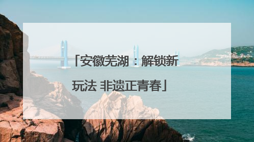安徽芜湖：解锁新玩法 非遗正青春
