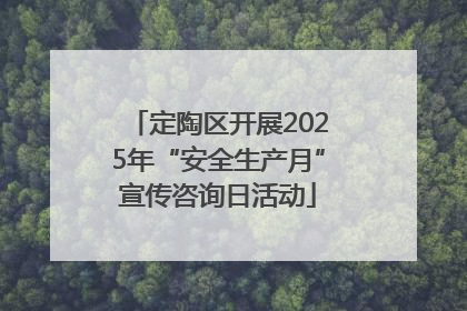 定陶区开展2025年“安全生产月”宣传咨询日活动