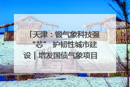 天津：锻气象科技强“芯” 护韧性城市建设｜增发国债气象项目落地见效系列报道