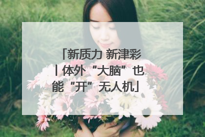 新质力 新津彩丨体外“大脑”也能“开”无人机