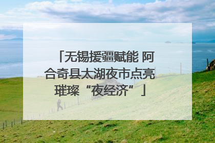 无锡援疆赋能 阿合奇县太湖夜市点亮璀璨“夜经济”