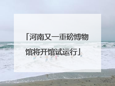 河南又一重磅博物馆将开馆试运行