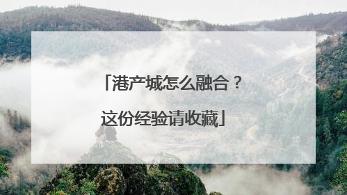 港产城怎么融合？这份经验请收藏