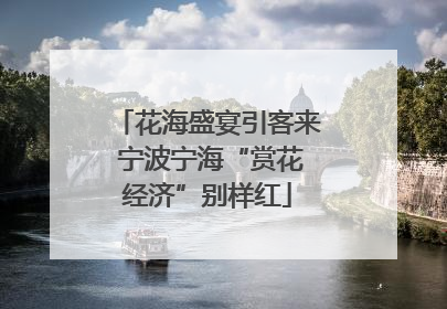 花海盛宴引客来 宁波宁海“赏花经济”别样红