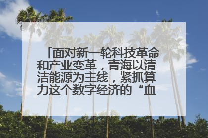 面对新一轮科技革命和产业变革,青海以清洁能源为主线,紧抓算力这个数字经济的“血液”、科技主权的“筹码”、产业升级的“杠杆”、绿色转型的“支点”,勇于撬动国家“双碳”战略、“东数西算”工程重大发展新机遇,点亮绿色算电协同新赛道,蹚出一条符合本地实际的高质量发展之路——青海:“绿色算力” 锚定“东数西算”国家战略布局