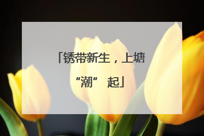锈带新生，上塘 “潮” 起