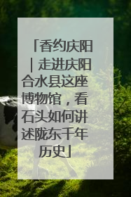 香约庆阳｜走进庆阳合水县这座博物馆，看石头如何讲述陇东千年历史