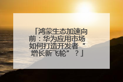 鸿蒙生态加速向前：华为应用市场如何打造开发者“增长新飞轮”？