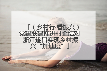 （乡村行·看振兴）党建联建推进村企结对 浙江遂昌实现乡村振兴“加速度”